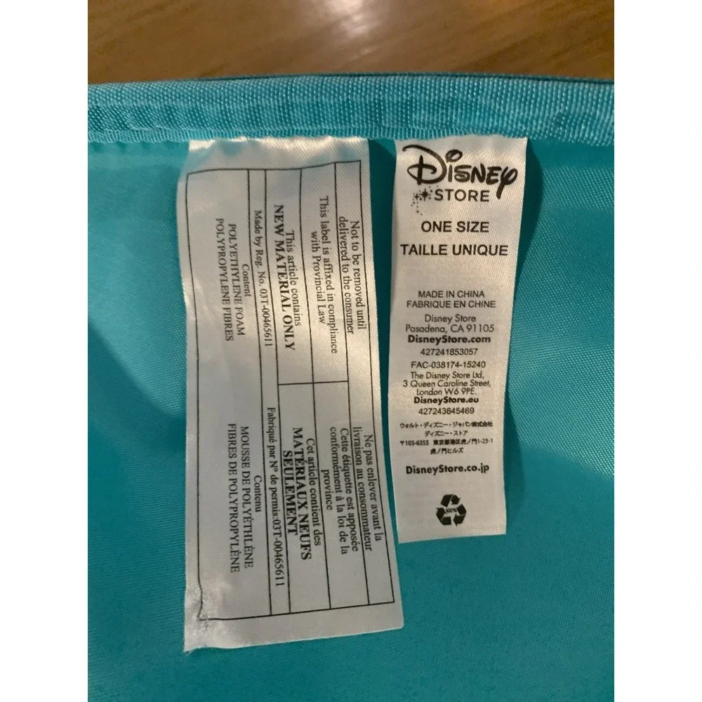 Rare Disney Store The‎ Little Mermaid Ariel 3D Glitter Child Size Luggage NWOT